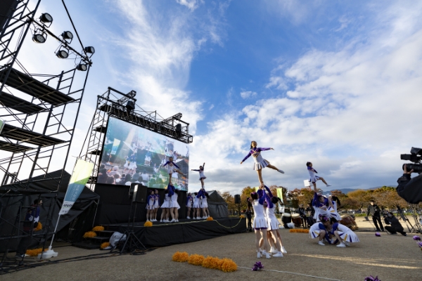 昨年のチアリーディング部