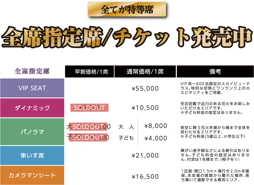 2023/8/5 早割り受付開始